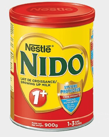 NIDO, Boîte de Lait en Poudre 900g, Croissance Infantile 1+